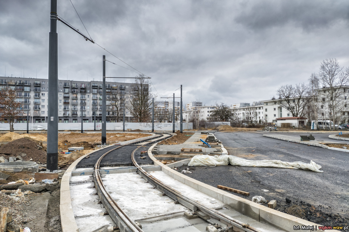 Trasa tramwajowa do Winnicy
Stan na dzieĹ 25.12.2020.
