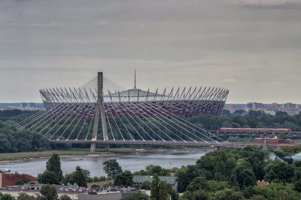 27WE
Widok z tarasu Ĺw. Anny. 
Słowa kluczowe: Widok Architektura WisĹa