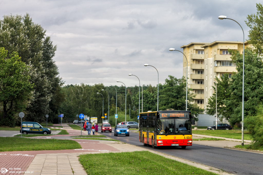 A454
Objazd spowodowany budowÄ trasy tramwajowej na Tarchomin.
Słowa kluczowe: Objazd ITSNL223