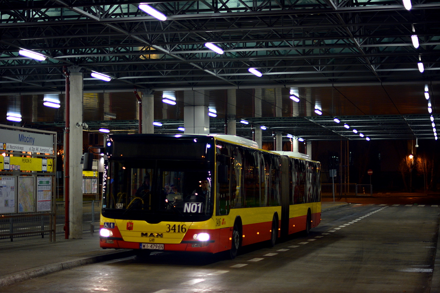 3416
Po miejskiej imprezie sylwestrowej linia N01 zostaĹa zasilona na odcinku Nowodwory - MĹociny.
Słowa kluczowe: Zasilenie
