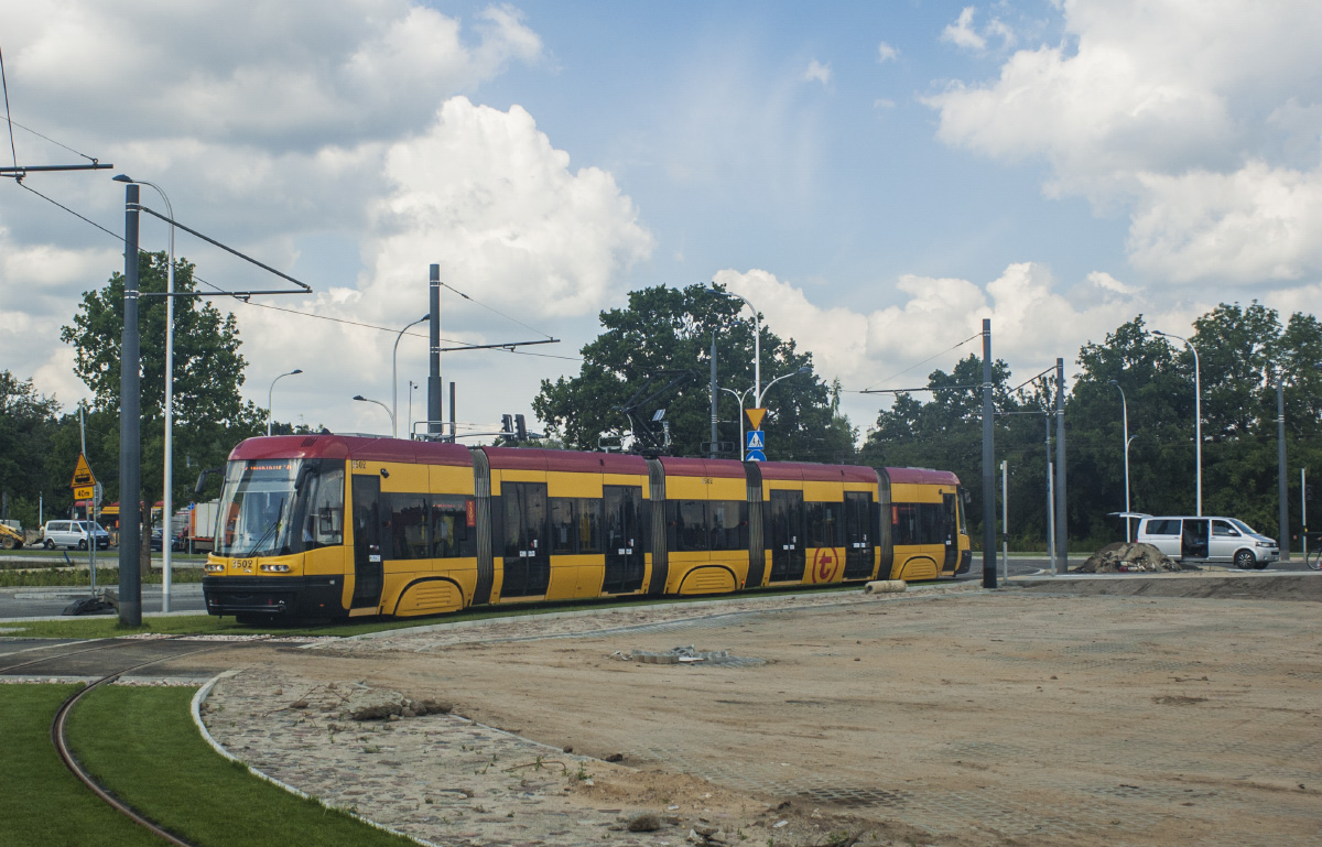 3502
Wjazd na zawrotkÄ, docelowo dla linii 17.
Słowa kluczowe: Inwestycje