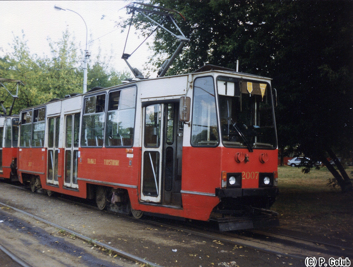 2007+2006
SkĹad wagonĂłw 105NT na pÄtli KoĹo. 

