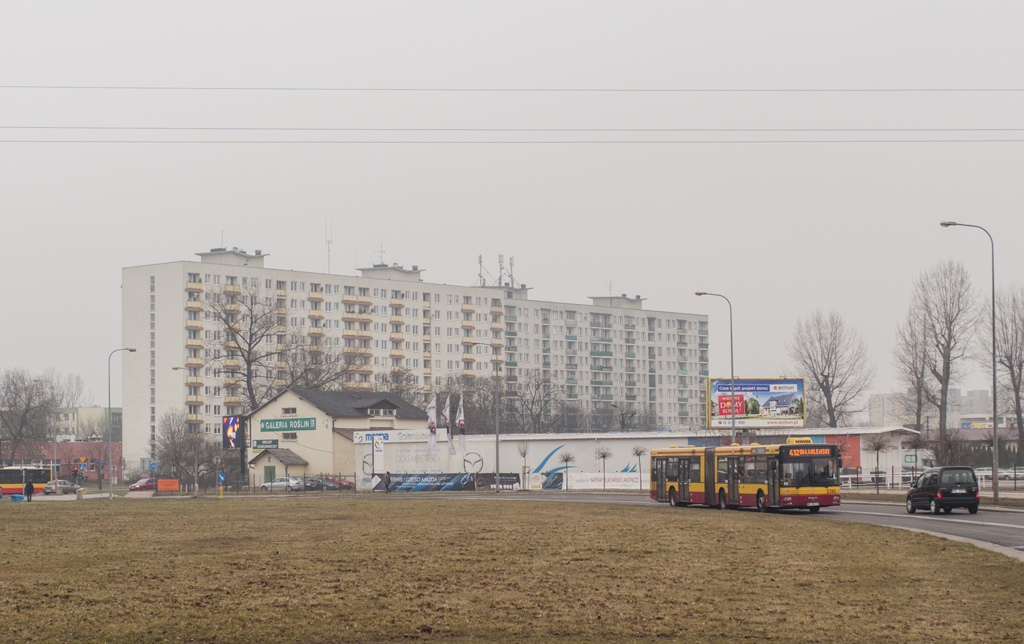 3316
Linia 412 wspomaga 512 na odcinku Gilarska - Dw. WileĹski.
