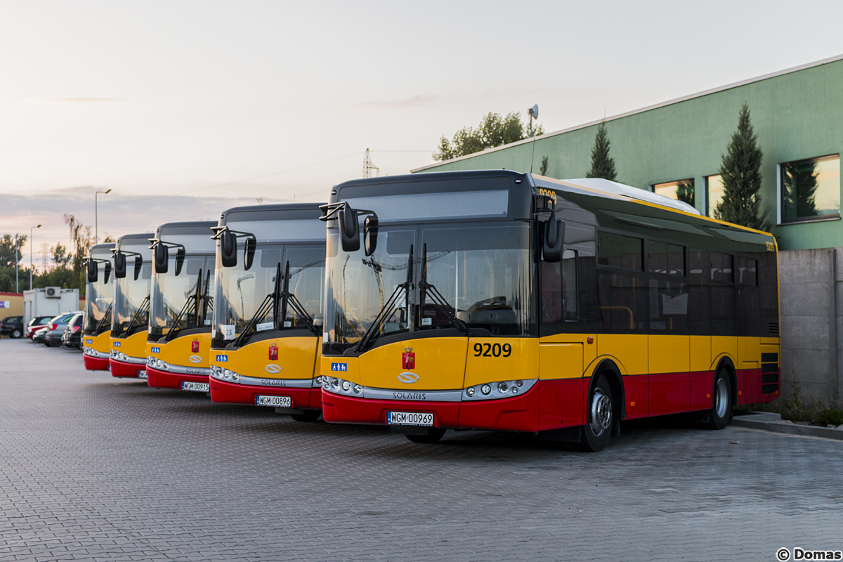 9209
Dzisiaj na zajezdniÄ w Ursusie przyjechaĹy kolejne Urbino 8.9 LE dla Mobilisu
