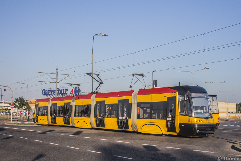 3116
TrochÄ odmiennie pomalowany Swing zaraz zakoĹczy swĂłj pĂłĹkurs z WyĹcigĂłw na Nowe Bemowo
