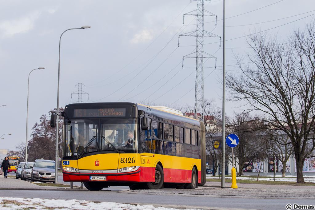 8326
Kolejna nowoĹÄ - nowe wcielenie linii 151
