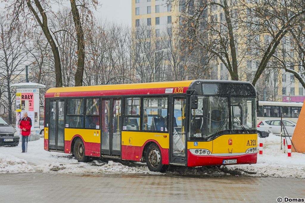 A321
Dodatek linii 218 odpoczywa na pÄtli Metro Wilanowska.
Słowa kluczowe: MOBURBINETTO