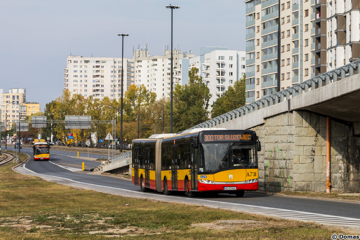 A731
Z okazji "Wielkiej Warszawskiej" na Torze WyĹcigĂłw Konnych linia 300 zostaĹa zasilona i jeĹşdziĹy na niej dwa Urbino 18 z Mobilisu dajÄc czÄstotliwoĹÄ co 15-20 minut.
Słowa kluczowe: MOBSU18