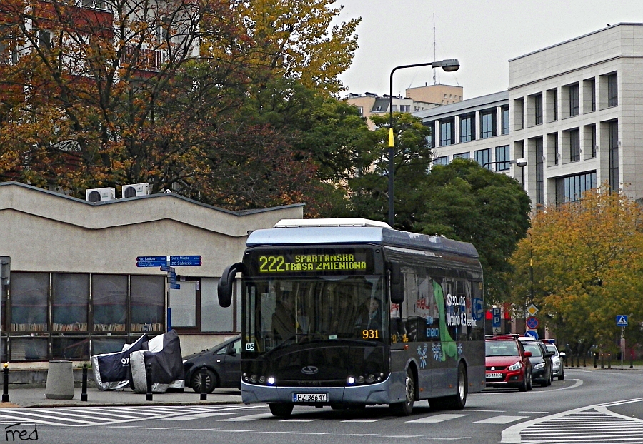 931
MZA testowało 3 pojazdy elektryczne. Linią, którą zaszczyciły była linia 222 specjalnie z tej okazji utworzono brygady-wtyczki.
