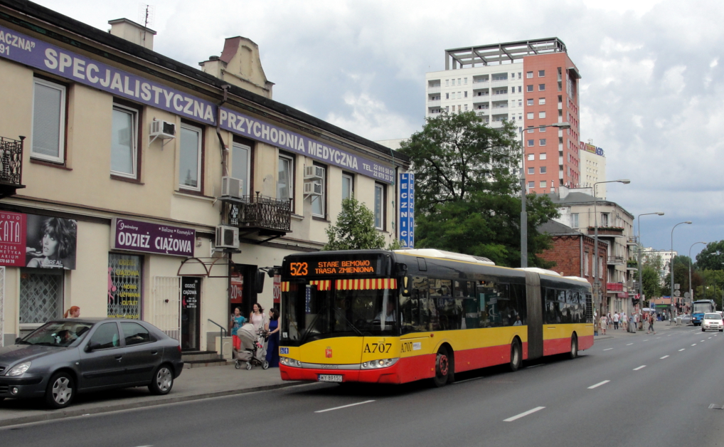 A707
Takie tam 523 na objeĹşdzie. Na Grochowie objazd przez tramwaje, na Bemowie utrudnienia przez tramwaje. NiedĹugo moĹźe jeszcze jakieĹ utrudnienia przy GrĂłjeckiej albo Wolskiej?
Słowa kluczowe: Objazd MOBSU18
