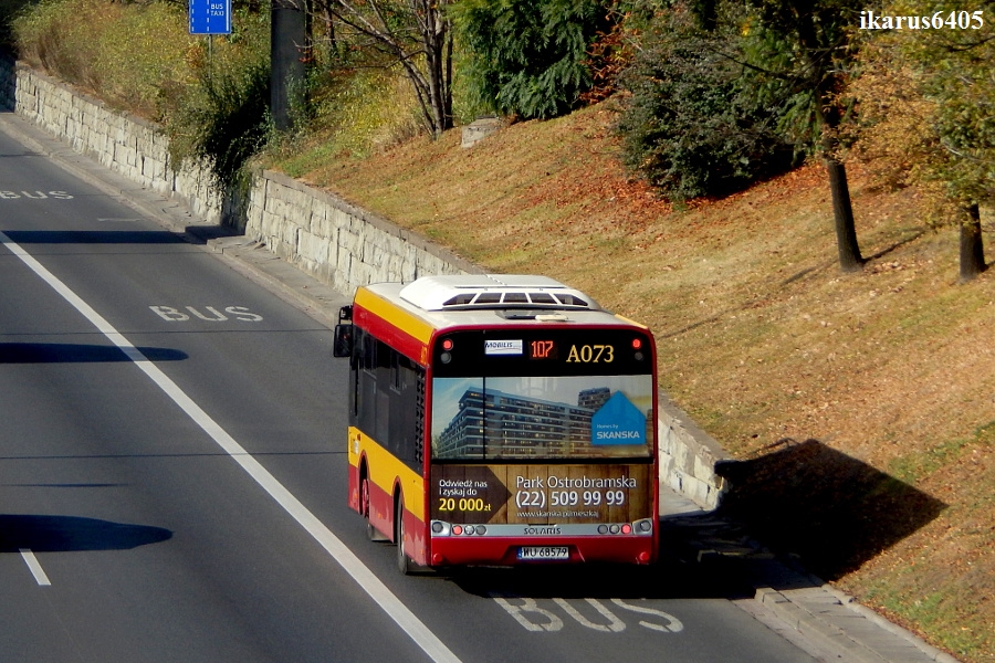 A073
Alpino na 107 moĹźna byĹo ujrzeÄ tylko do koĹca paĹşdziernika. Wraz z poczÄtkiem listopada Mobilis zszedĹ z tej linii, a brygady po nim przejÄĹa "Woronicza"
Słowa kluczowe: Objazd MOBSU8,6