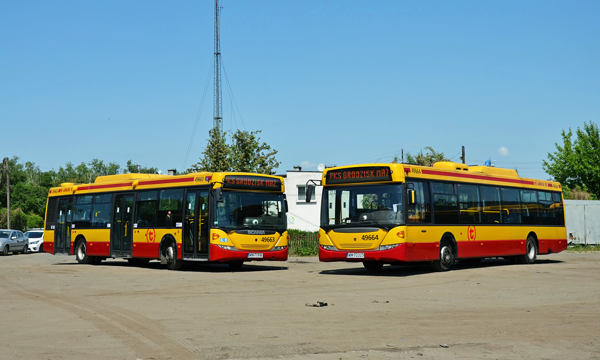 49663
9 Listopada byĹ ostatnim dniem obsĹugi linii ZTM przez Scanie w ramach kontraktu "pruszkowskiego". Przez ponad rok linie 717 i ZP obsĹugiwane przez Pruszkowski oddziaĹ PKS-u miewaĹy lepsze i gorsze chwile. Obecnie wozy "po kontrakcie kolejowym" moĹźemy spotkaÄ podczas obsĹugi komunikacji miejskiej w Pruszkowie w iloĹci 8 sztuk. Jeden wĂłz obsĹuguje liniÄ P-2 w Piastowie, 2 wozy obsĹugujÄ szkoĹy w MiĹsku Mazowieckim, kolejne dwa komercyjne linie obsĹugiwane przez zajezdnie w Warszawie.
