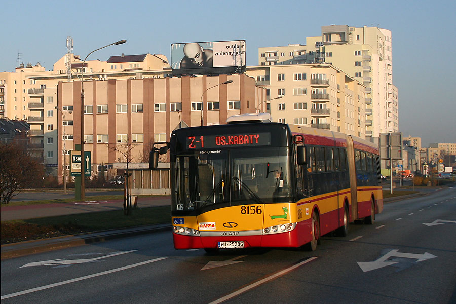 8156
Uruchomienie autobusowej linii zastÄpczej w zwiÄzku z pracami montaĹźowymi na stacji metra KABATY i wyĹÄczeniem ruchu metra na odcinku IMIELIN - KABATY
Słowa kluczowe: ZaMetro