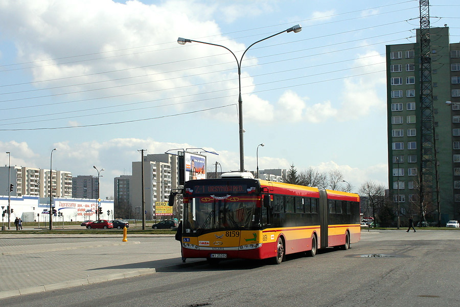8159
PÄtla UrsynĂłw PoĹudniowy dĹugi czas przed zabudowÄ 
Uruchomienie autobusowej linii zastÄpczej w zwiÄzku z pracami montaĹźowymi na stacji metra KABATY i wyĹÄczeniem ruchu metra na odcinku IMIELIN - KABATY
Słowa kluczowe: ZaMetro