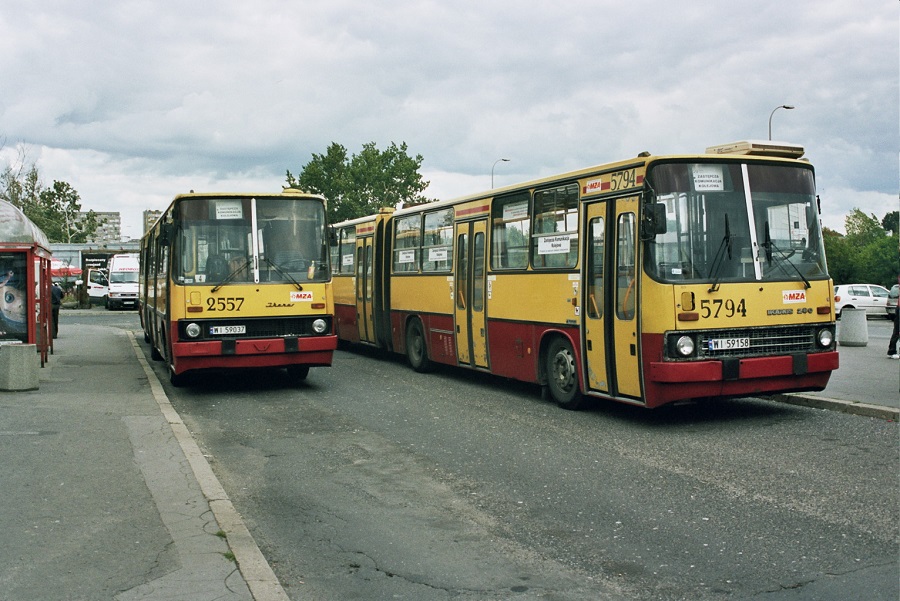 2557, 5794
ZastÄpcza Komunikacja Kolejowa. 
Linia kursowaĹa na trasie Dworzec Zachodni - Dworzec Wschodni Lubelska 
Słowa kluczowe: IK280 ZaPociÄg