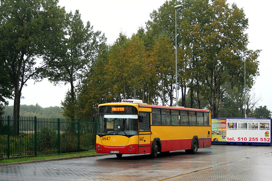 A647 ex A519
Autobus obsĹugujÄcy linie do Maximusa 

