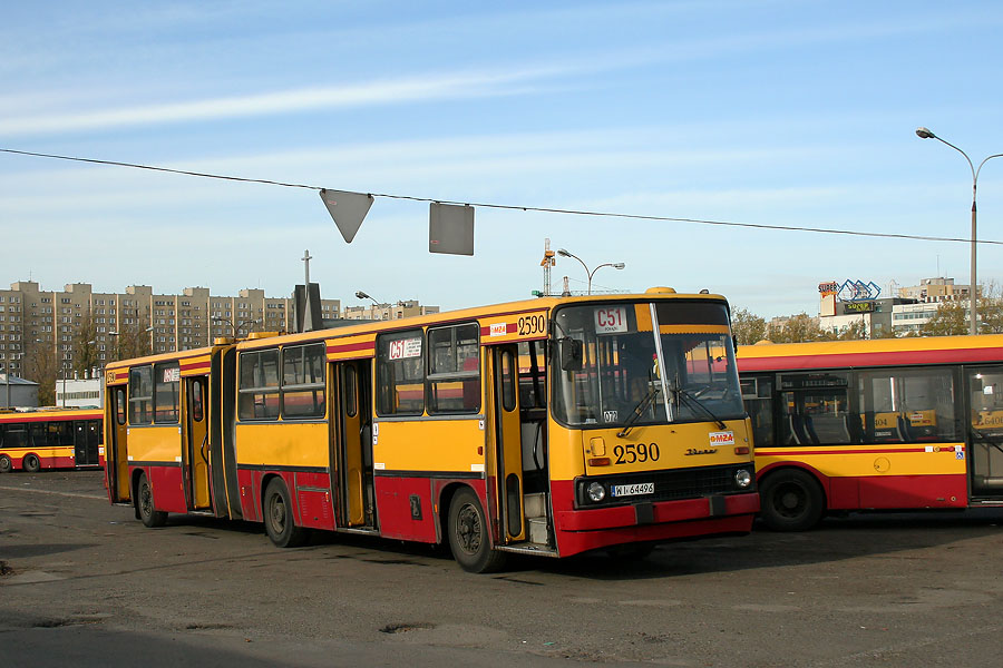 2590
Pierwszy rok kursowania linii cmentarnych z nowym oznaczeniem liniowym.
Słowa kluczowe: WĹ2008 IK280