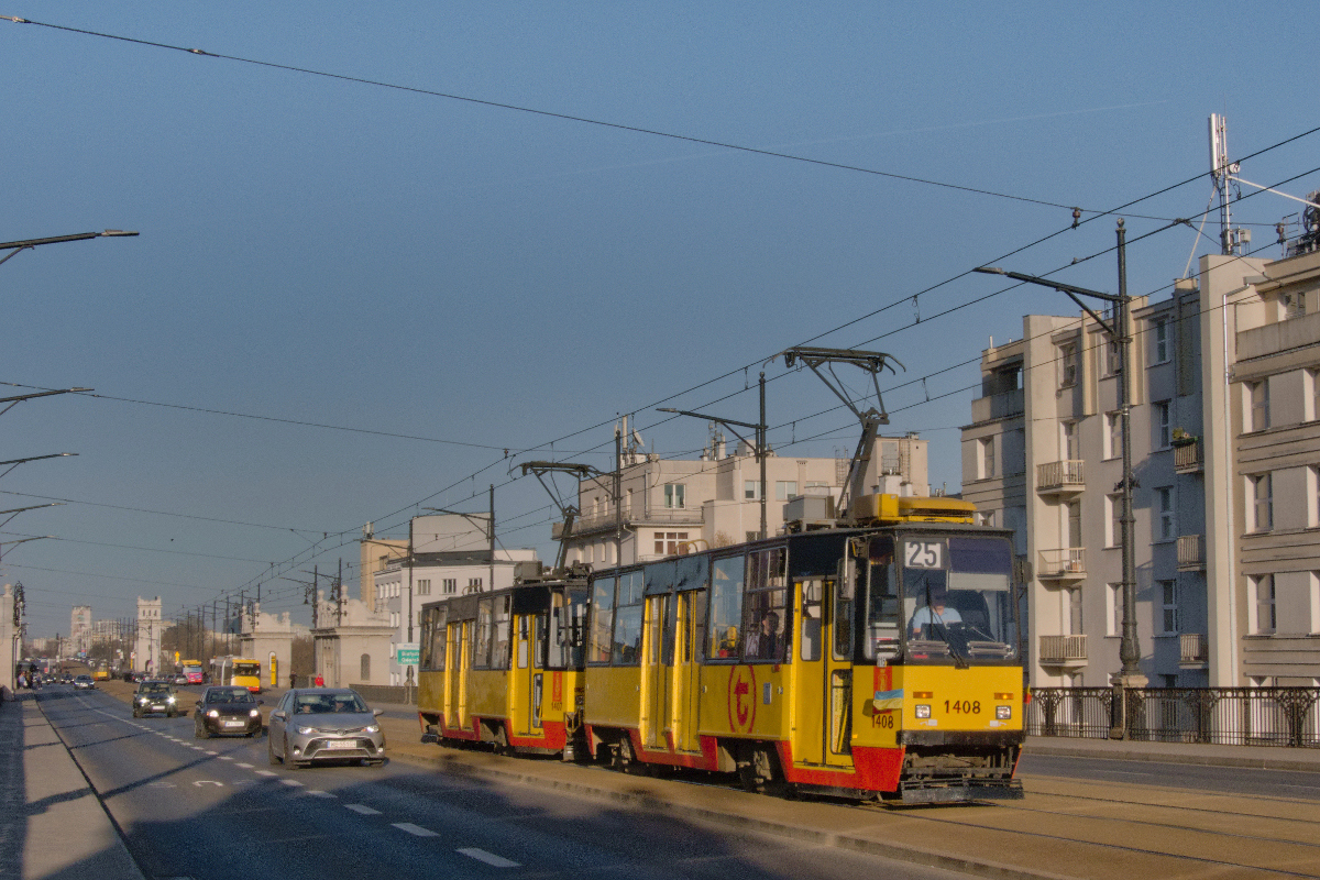 1408+1407
Przedostatni dzień kursowania składu 1408+1407 przed NG.
