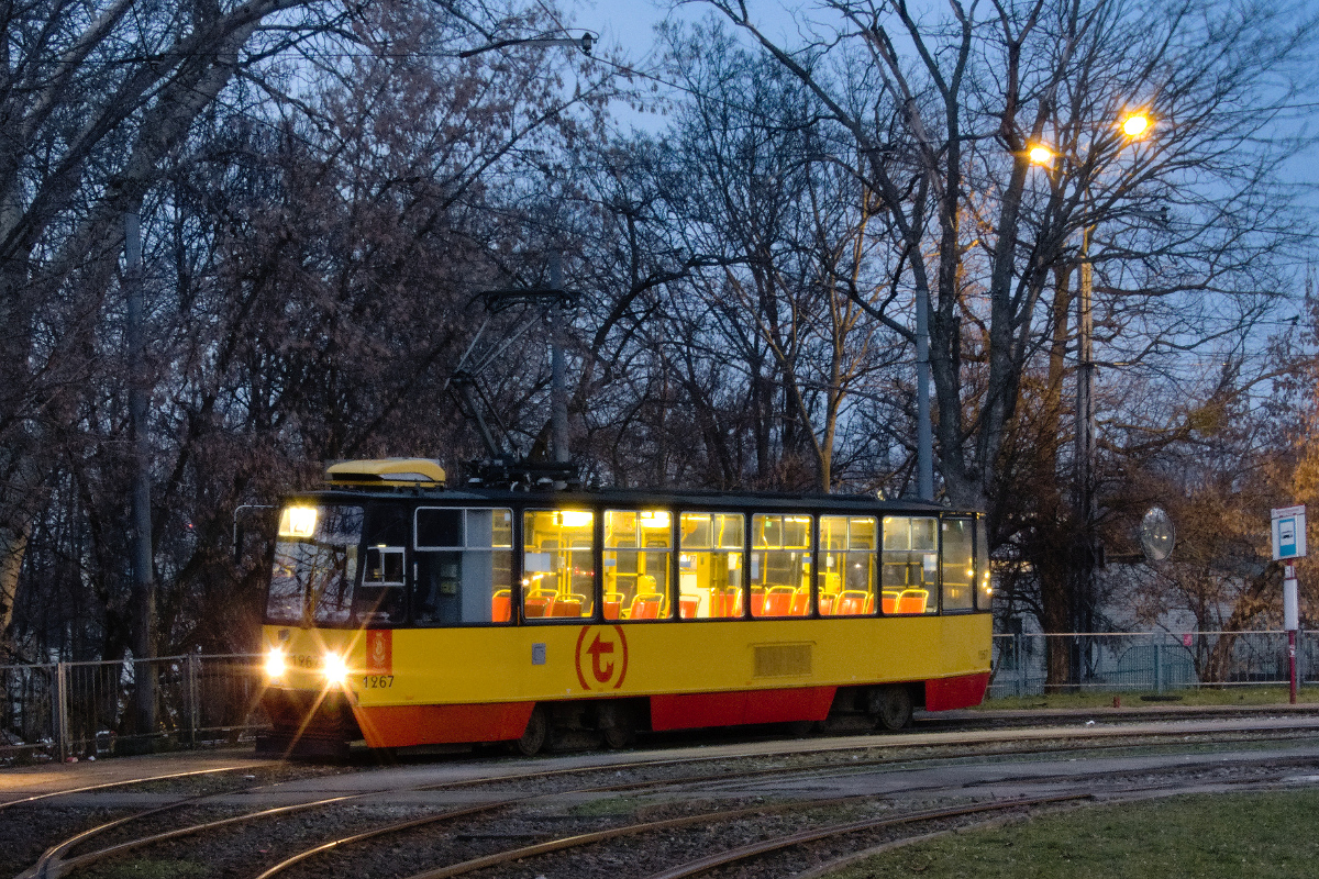 1267
Ostatni dzieĹ kursowania wagonu 1267.
