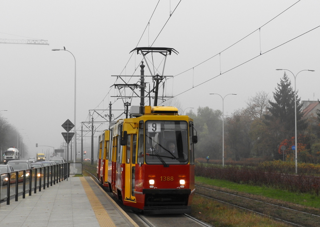 1388+1389
SkĹad 1388+1389 wyjeĹźdĹźa na liniÄ 9 z zajezdni MokotĂłw.
