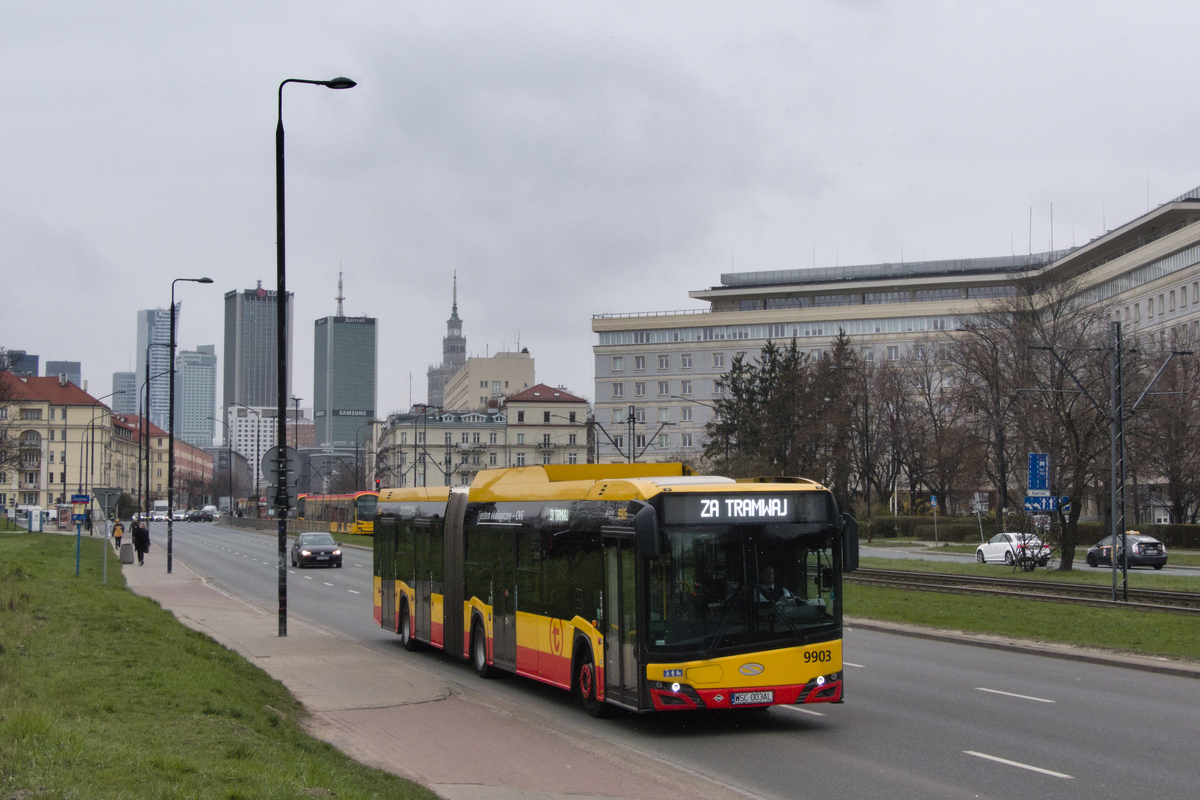 9903
Za tramwaj w zwiÄzku z zerwaniem sieci trakcyjnej na skrzyĹźowaniu al. NiepodlegĹoĹci i Batorego.
Słowa kluczowe: ZaTramwaj