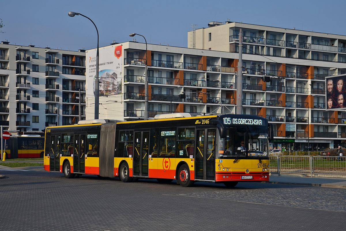 2046
RozpoczÄĹ siÄ montaĹź biaĹych wyĹwietlaczy w dieslowskich Solbusach
