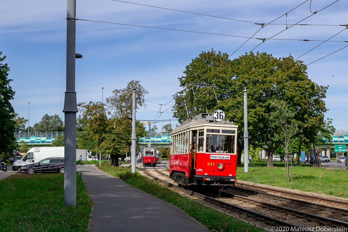 541
W dniu dzisiejszym tj. 20.09.2020 odbyĹa siÄ parada tramwajĂłw po ulicach Warszawy.
Słowa kluczowe: Parada