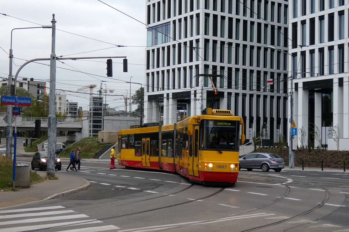 3003
U-boot wykonuje kurs linii specjalnej D, uruchomionej z okazji Dni Transportu Publicznego 2019 w relacji Al. Zieleniecka (16:02)-TW ZETiT (16:36). 
Słowa kluczowe: DTP2019