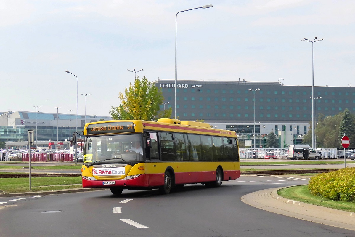 80291
Scania jedzie jako kurs linii specjalnej RemaExtra â Warszawa Terminal Autokarowy (14:10)-PaszkĂłw Ptak Warsaw Expo (14:35). 
