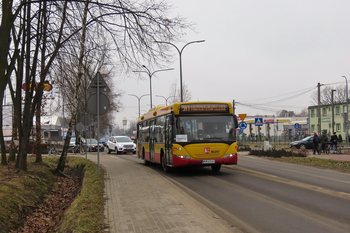 80297
Scania jedzie jako kurs â5136â linii zastÄpczej WKD ZA1 â Grodzisk Maz. RadoĹska (12:15)-Podkowa LeĹna GĹĂłwna (12:38). 
Słowa kluczowe: zawkd