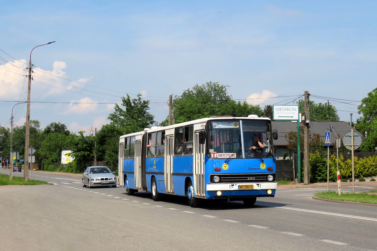 484 499-8
Ikarus jedzie jako kurs linii specjalnej T â Grodzisk Maz. Traugutta PKP (14:00)-Grodzisk Maz. RadoĹska WKD (14:26)-Grodzisk Maz. Traugutta PKP (14:45). Pozdrowienia dla zaĹogi autobusu! 
Słowa kluczowe: IK280
