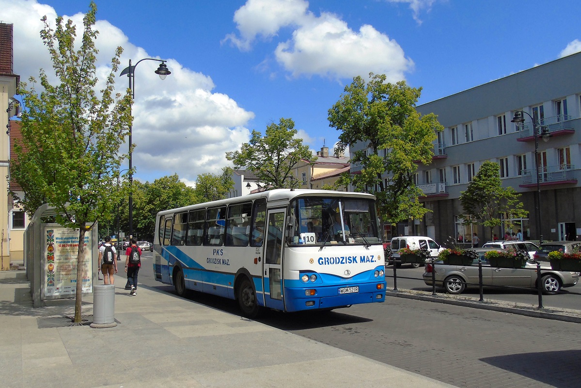 60534
HadziewiÄtka wyrusza z pÄtli przy dworcu PKP jako kurs "5583" linii numer 10 - KsiÄĹźenice Marylskiego (13:50)-Grodzisk Maz. Szpital (14:25). 
Obecnie takich dziwadeĹ juĹź w Grodzisku nie uĹwiadczymy bowiem nie ostaĹa siÄ tutaj Ĺźadna czynna H9. 
Słowa kluczowe: DziwadĹo