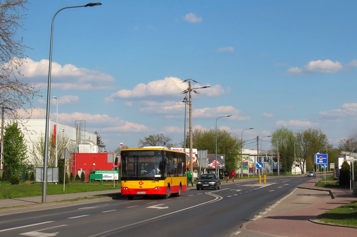 150 (60015)
ZAZ jedzie jako kurs â324â linii numer 13 â Grodzisk Maz. Szpital (16:10)-BĹonie Centrum Sportu (16:54). Pozdrowienia dla Kierowcy! 
