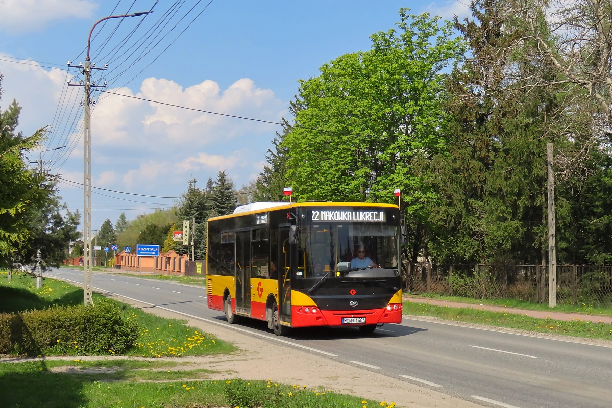 20148
ZAZ jedzie jako kurs â115â linii numer 22 â Grodzisk Maz. Dw. PKP (14:15)-MakĂłwka Lukrecji (14:35). Pozdrowienia dla Kierowcy!
