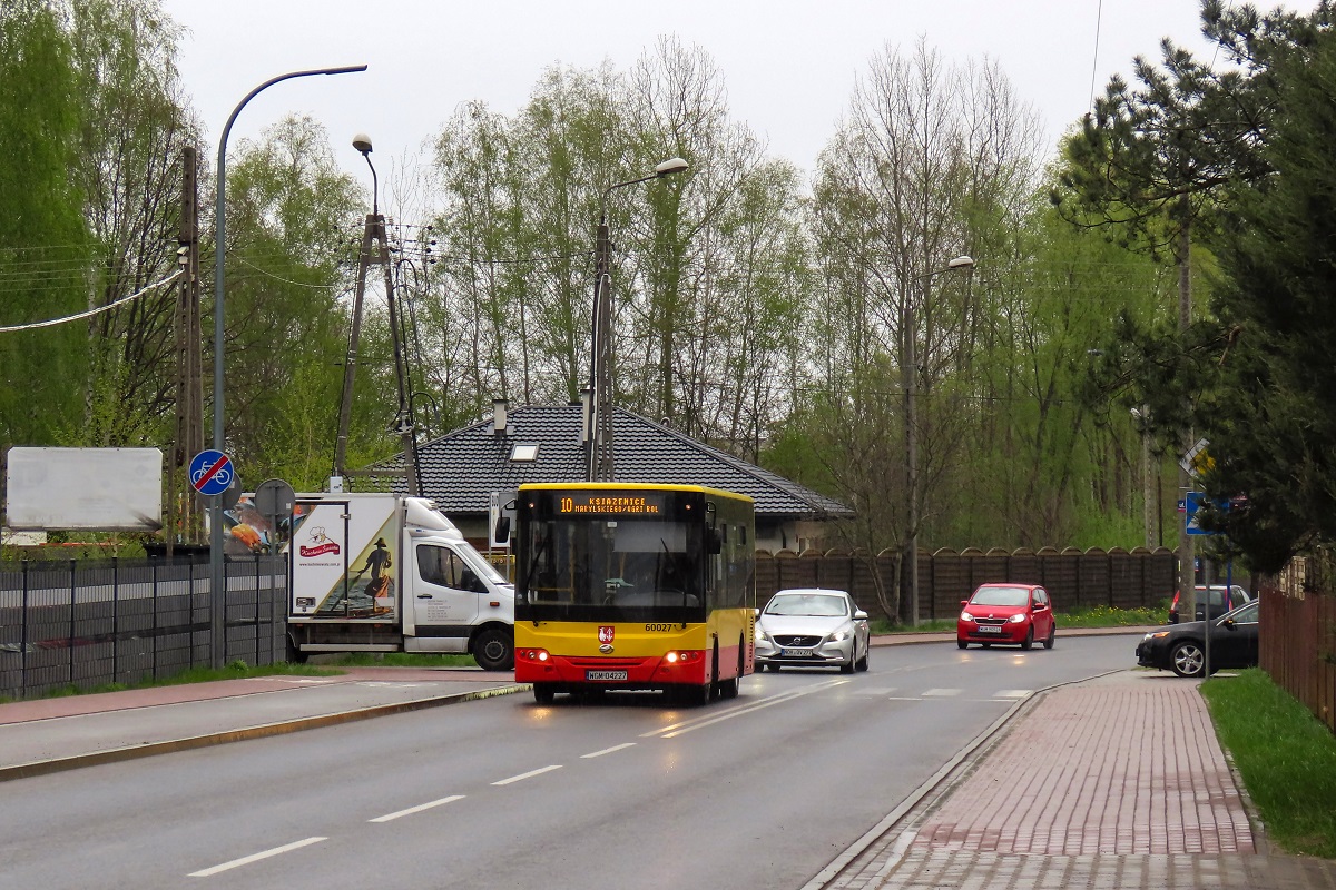 60027
ZAZ jedzie jako kurs linii numer 10 â Grodzisk Maz. Dw. PKP (12:10)-KsiÄĹźenice Marylskiego/âAgri-Rolâ (12:42). 
