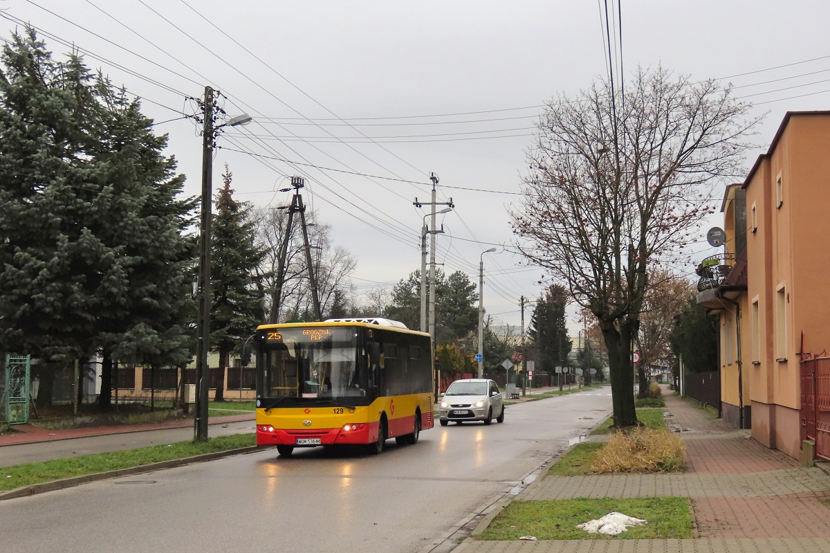 129 (80422)
ZAZ jedzie jako kurs â403â linii numer 25 â Izdebno KoĹcielne SzkoĹa (11:01)-Grodzisk Maz. Dw. PKP (11:39). Pozdrowienia dla Kierowcy! 
