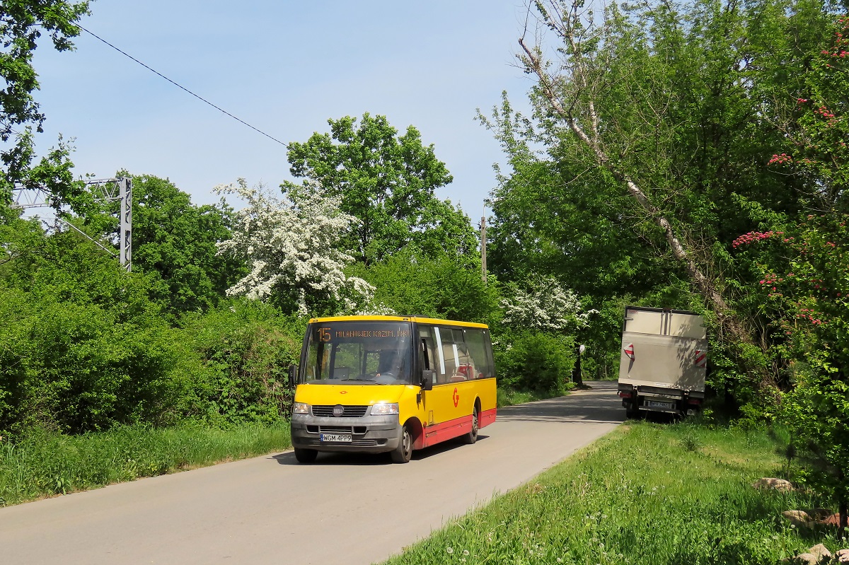 50021
ProCity jedzie jako kurs â214â linii numer 15 â MilanĂłwek Przedszkole Kasperek (13:05)-MilanĂłwek Kazimierzowska WKD (13:29). 
