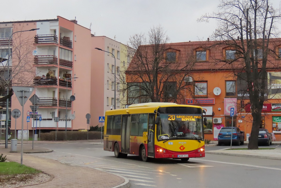 40001
SanCity jedzie jako kurs 307 linii numer 20: Kaski DwĂłr (14:55)-Grodzisk Maz. Szpital (15:45). Pozdrowienia dla Kierowcy! 
