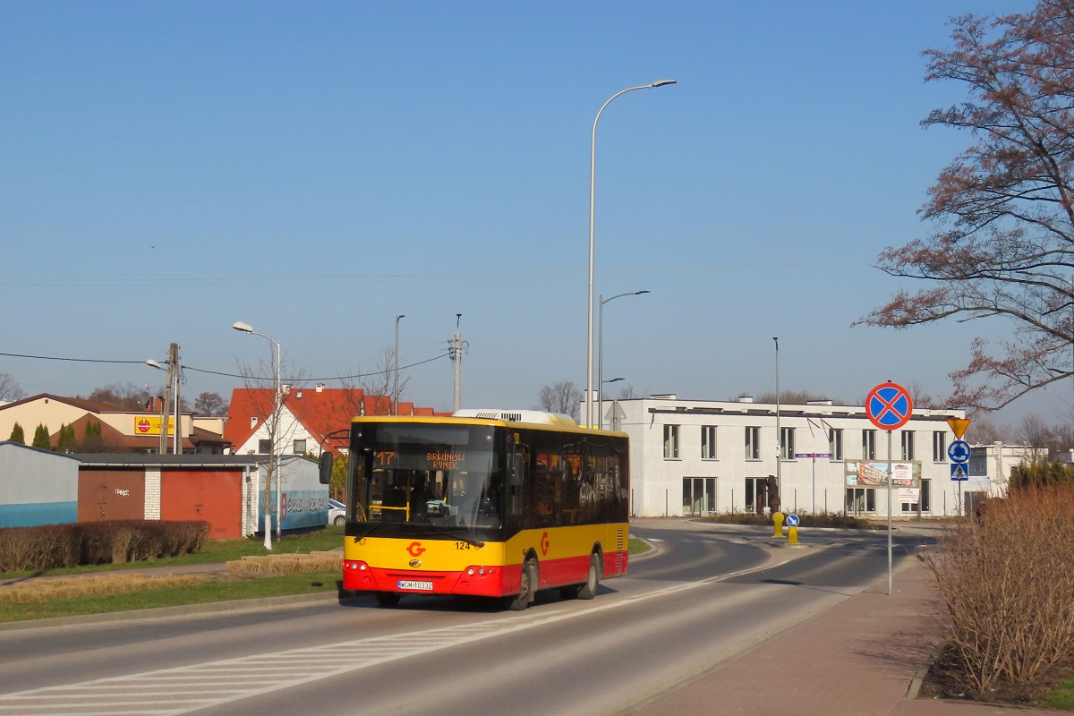 124 (60032)
ZAZ jedzie jako kurs 111 linii numer 17: Grodzisk Maz. Szpital (9:00)-BrwinĂłw Rynek (9:44). Pozdrowienia dla Kierowcy! 
