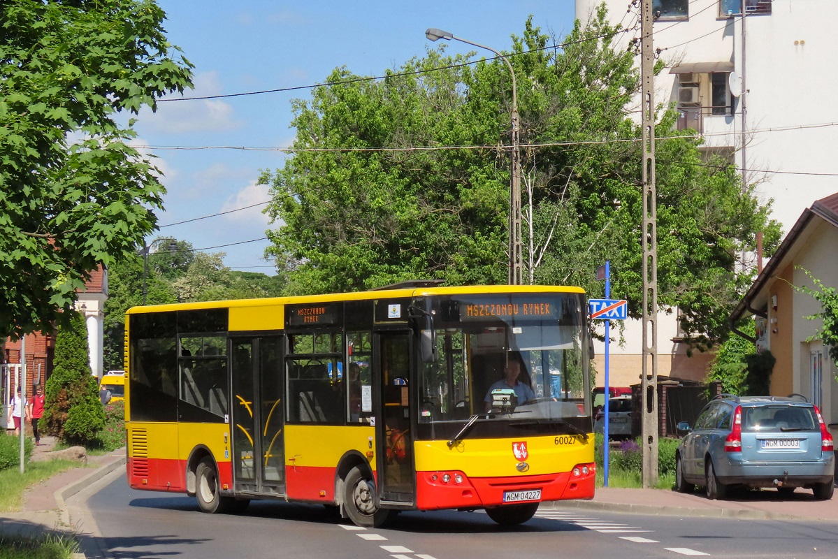 60027
ZAZ jedzie jako kurs linii podmiejskiej â Grodzisk Maz. Dw. PKP (15:20)-MszczonĂłw Rynek (16:00). 
