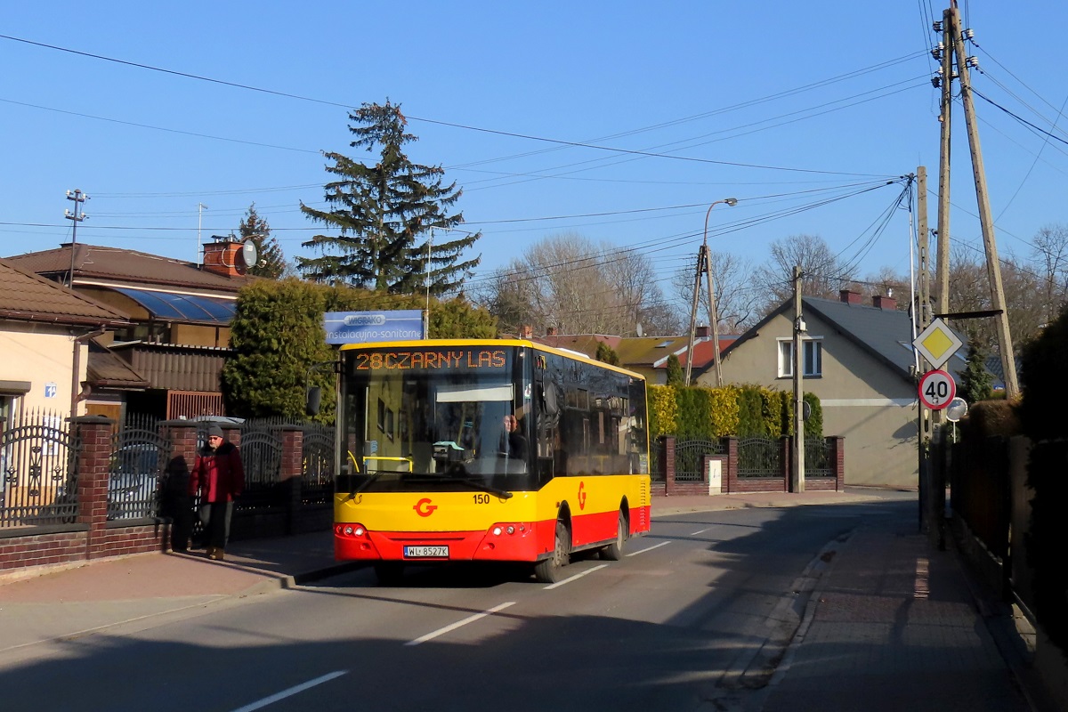 150 (22033)
ZAZ jedzie jako kurs 111 linii numer 28: Grodzisk Maz. Dw. PKP (14:05)-Czarny Las Platanowa (14:30)-Grodzisk Maz. Dw. PKP (15:01). 
