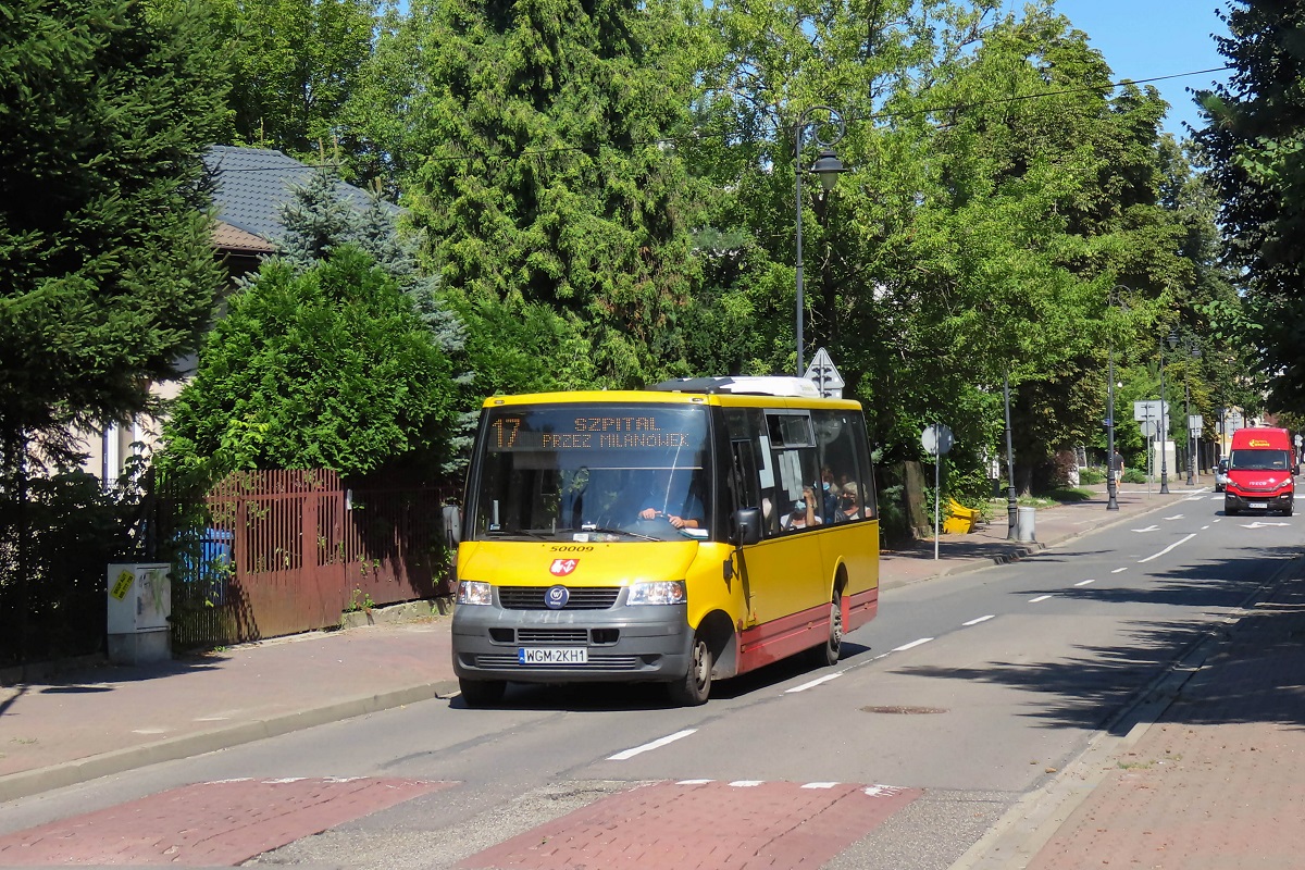 50009
ProCity jedzie jako kurs linii numer 17 â Grodzisk Maz. Szpital (10:20)-MilanĂłwek Mifam/Tesco (10:56)-Grodzisk Maz. Szpital (11:22). 
Słowa kluczowe: DziwadĹo