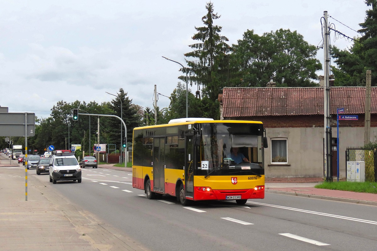 60016
ZAZ jedzie jako kurs linii numer 22 â SiestrzeĹ Grodziska (14:15)-MakĂłwka Lukrecji (15:05). 

