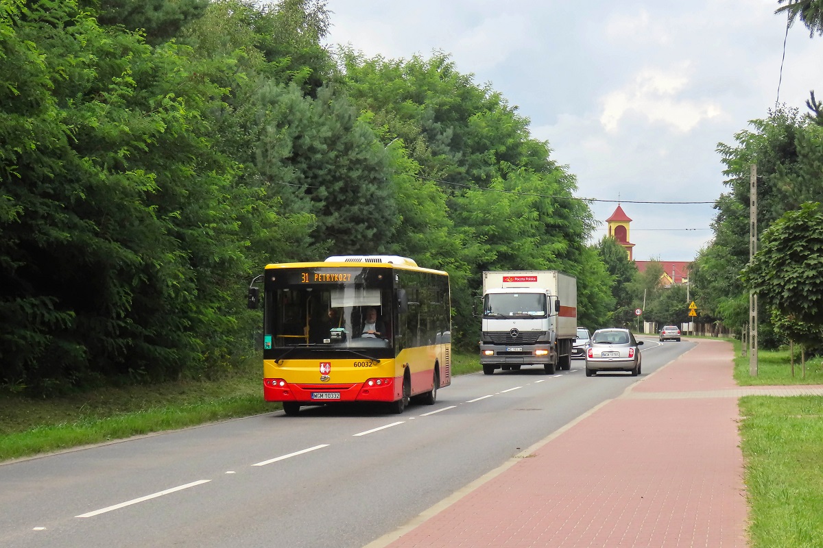 60032
ZAZ jedzie jako kurs â3115â linii numer 31 â Grodzisk Maz. Dw. PKP (13:25)-Petrykozy Trakt KrĂłlewski (14:30)-Grodzisk Maz. Dw. PKP (15:14). 
