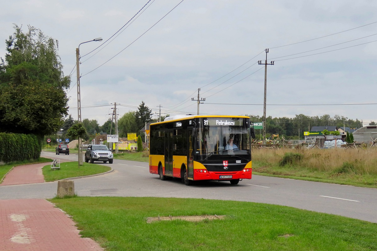 20148
ZAZ jedzie jako kurs â3114â linii numer 31 â Grodzisk Maz. Dw. PKP (12:30)-Petrykozy Trakt KrĂłlewski (13:35)-Grodzisk Maz. Dw. PKP (14:19). WĂłz dotychczas byĹ przypisany do linii powiatowej nr 17, na liniÄ numer 31 zostaĹ przerzucony z powodu zabrania jeĹźdĹźÄcych dotychczas na tej linii ZAZ-Ăłw A08, na nowy kontrakt PKS Grodzisk do MiĹska Mazowieckiego. Pozdrowienia dla Kierowcy!
