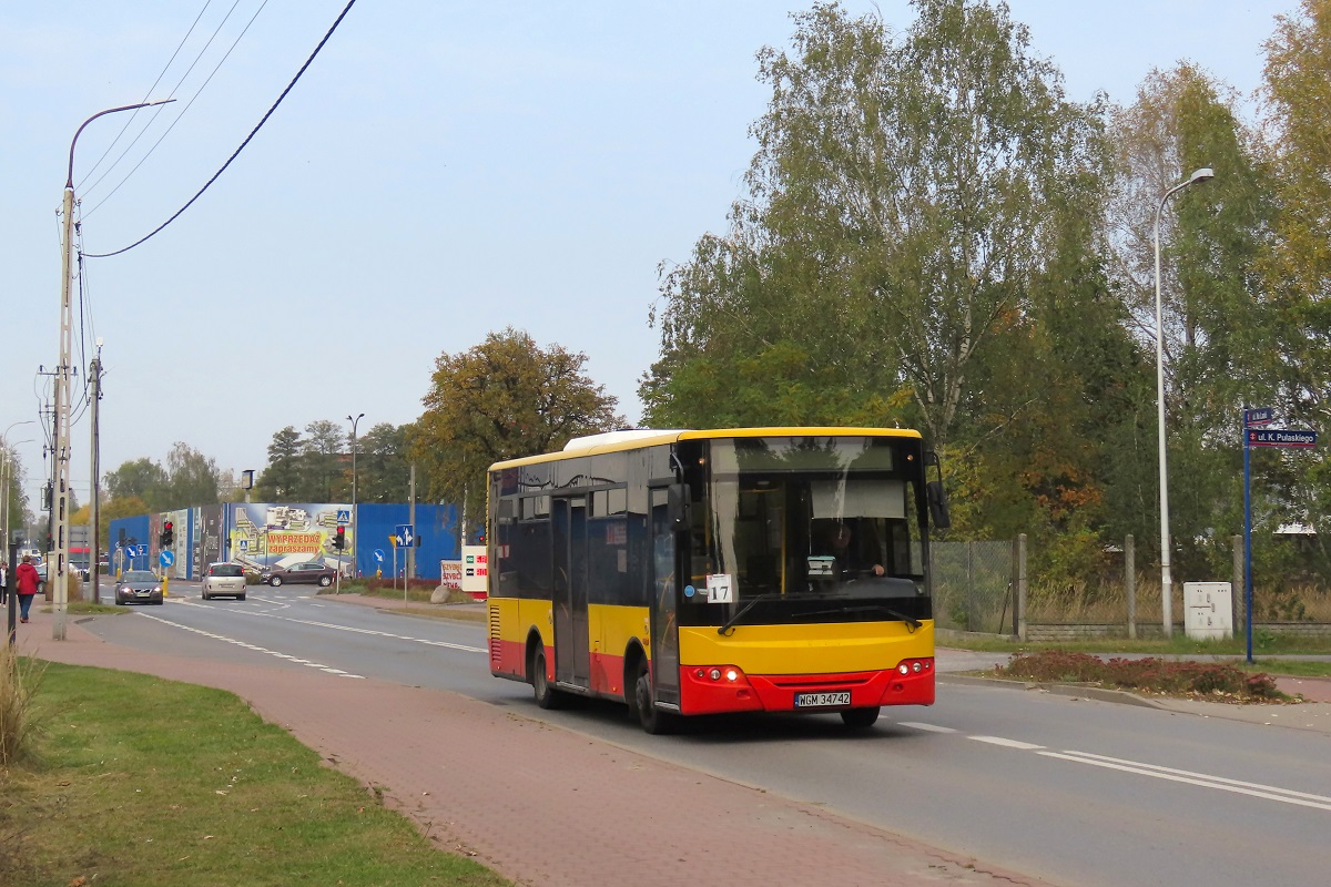 22031
ZAZ jedzie jako kurs â117â linii numer 17 â Grodzisk Maz. Szpital (12:15)-MilanĂłwek KrĂłlewska (12:47)-Grodzisk Maz. Szpital (13:14). 
