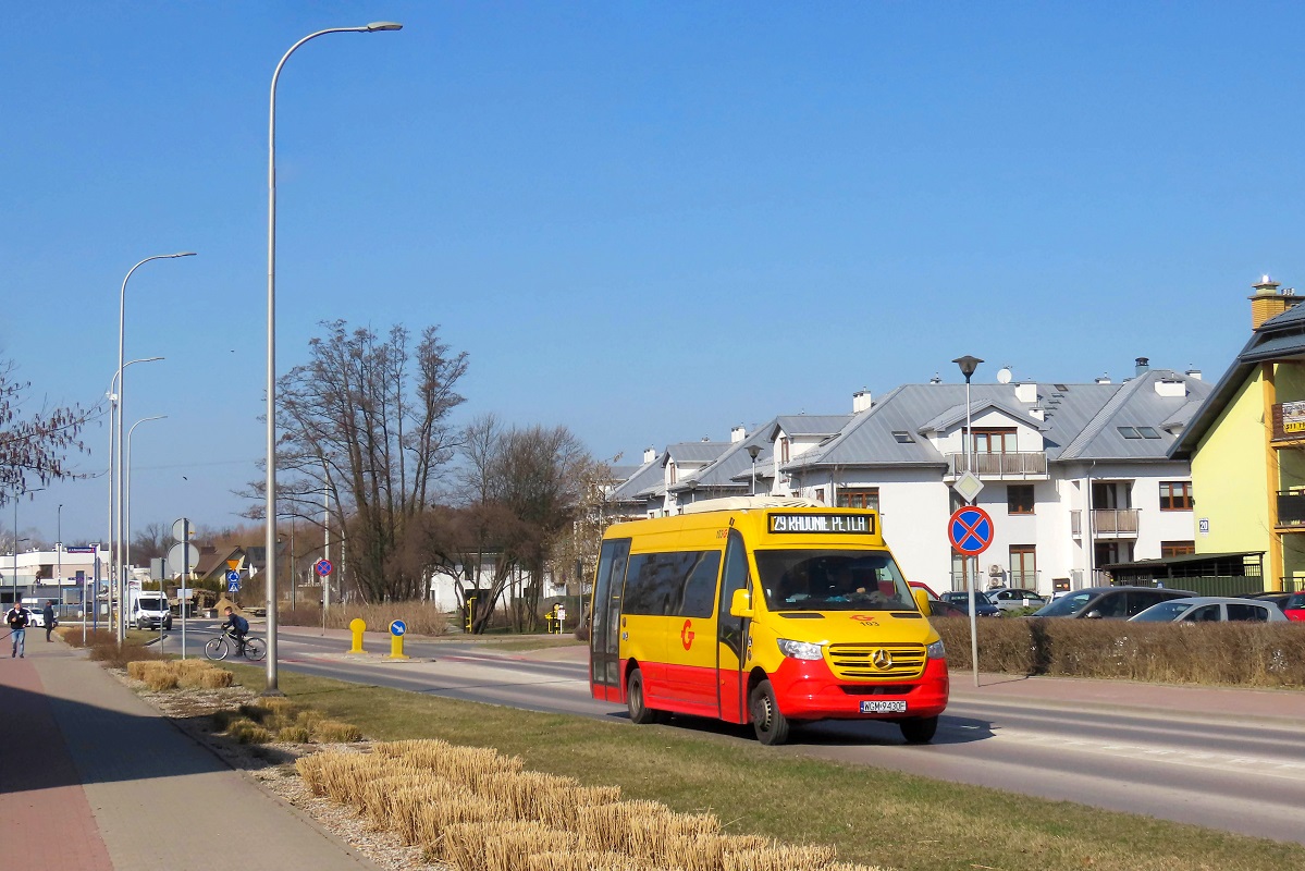 103 (22020)
Sprinter jedzie jako kurs â108â linii numer 29 â Grodzisk Maz. Szpital (12:44)-Radonie PÄtla (13:39). 
