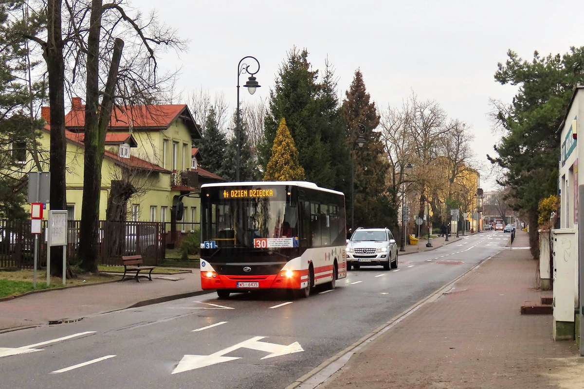 405
ZAZ jedzie jako kurs â407â linii numer 30 â Grodzisk Maz. Dw. PKP (12:45)-PieĹki SĹubickie (13:34)-Grodzisk Maz. Dw. PKP (14:15). 
Sebus do obsĹugi linii numer 31 musiaĹ zakupiÄ 5 autobusĂłw minimum 9,5 metrowych. Zgodzono siÄ ostatecznie na nieco krĂłtsze ZAZ-y A10 ktĂłre kiedyĹ jeĹşdziĹy w Warbusie w Obornikach Wielkopolskich. W weekendy bÄdÄ teĹź do spotkania na linii nr 30 w zwiÄzku z ĹÄczonymi brygadami z liniÄ nr 31. 
