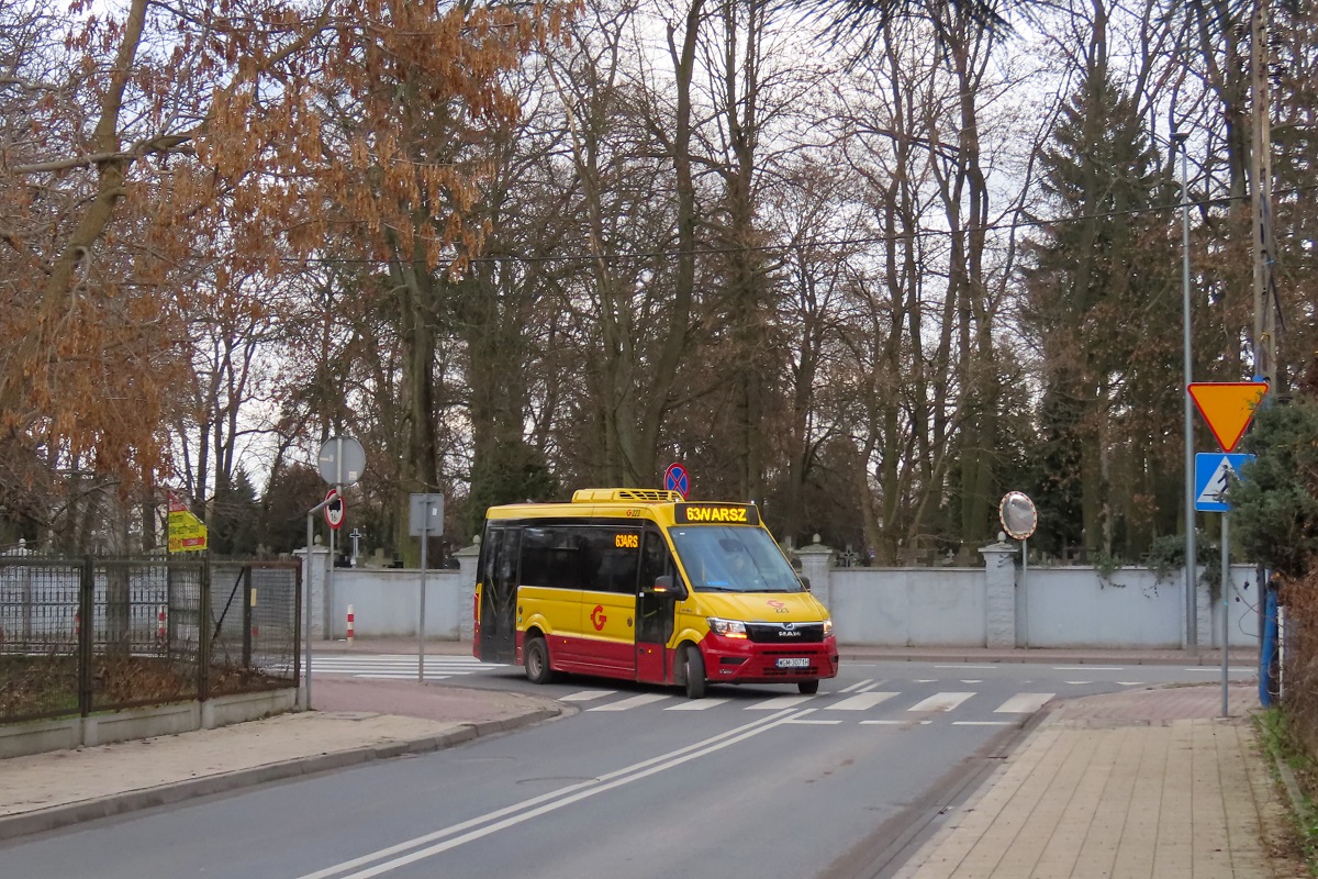 223
MAN jedzie jako kurs 311 linii numer 63: Grodzisk Maz. Dw. PKP (13:35)-Warszawa P+R Al. Krakowska (14:44). Pozdrowienia dla Kierowcy! 
