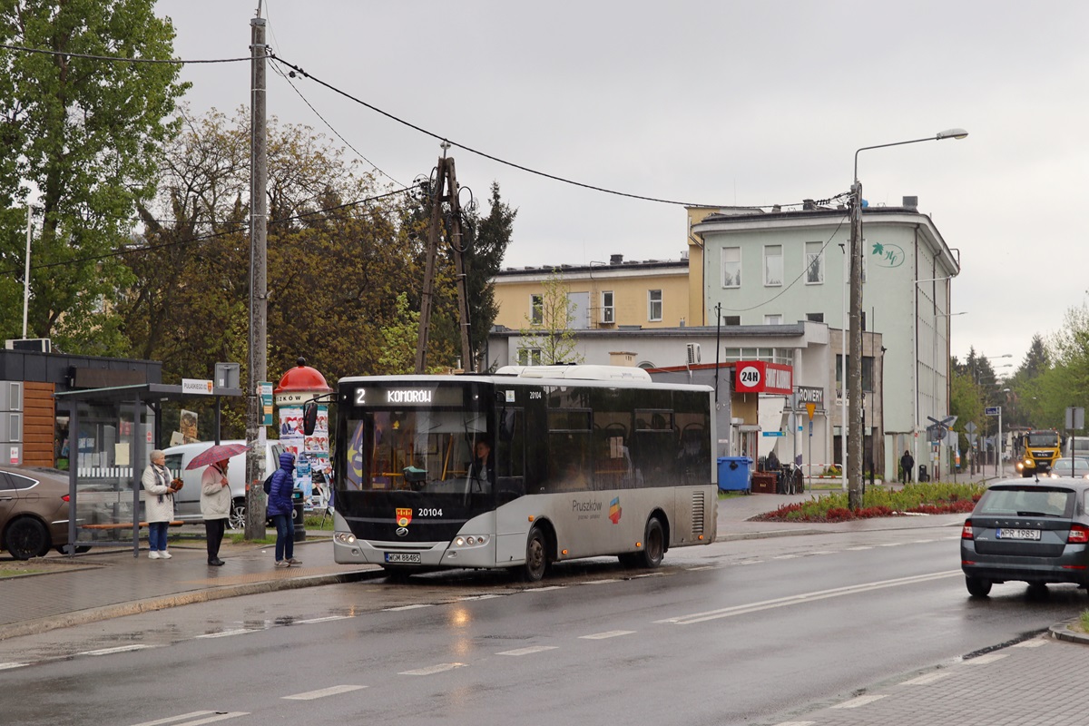 20104
ZAZ zatrzymuje siÄ na przystanku âPruszkĂłw PuĹaskiego 02â jako kurs linii numer 2: PruszkĂłw Os. Staszica Plantowa (14:11)-KomorĂłw PÄtla (14:36). Pozdrowienia dla Kierowcy! 
